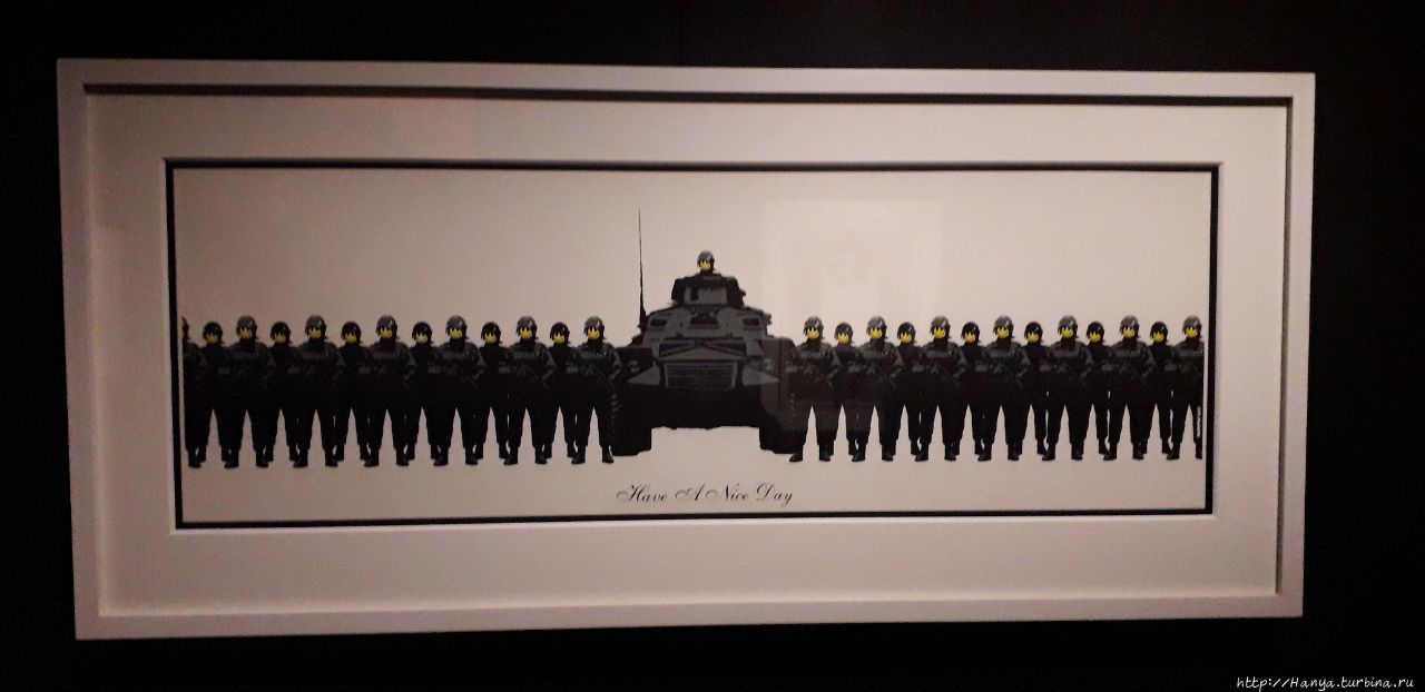 Выставка Бэнкси.Часто простое кажется сложным,черное – белым Санкт-Петербург, Россия