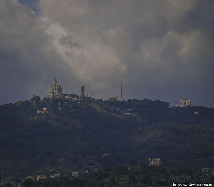 Свысока на Барселону Барселона, Испания