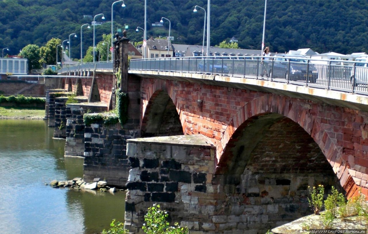 Римский мост через Мозель Трир, Германия