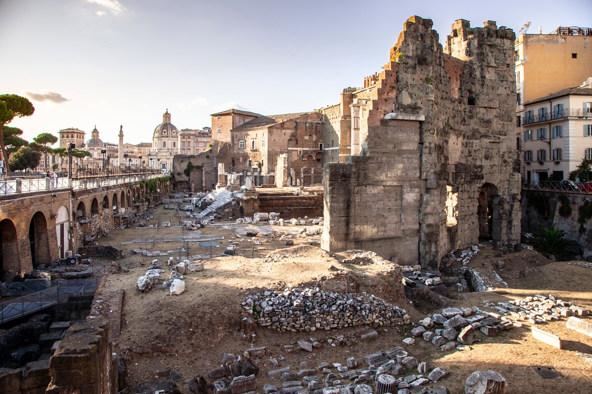 Исторический центр города Roma, UNESCO, апрель 2023 Рим, Италия