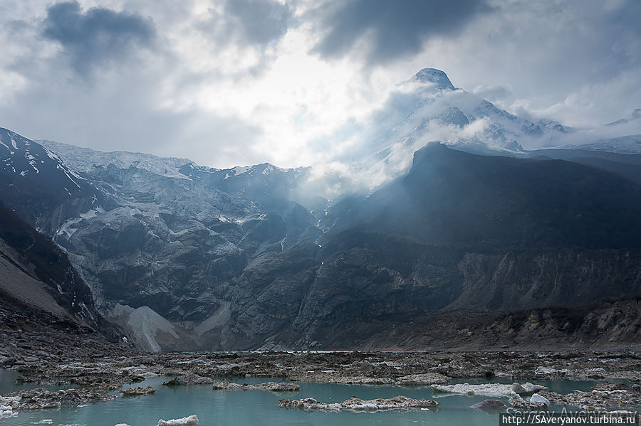 Большой ледник Манаслу и озеро Бирендра Непал