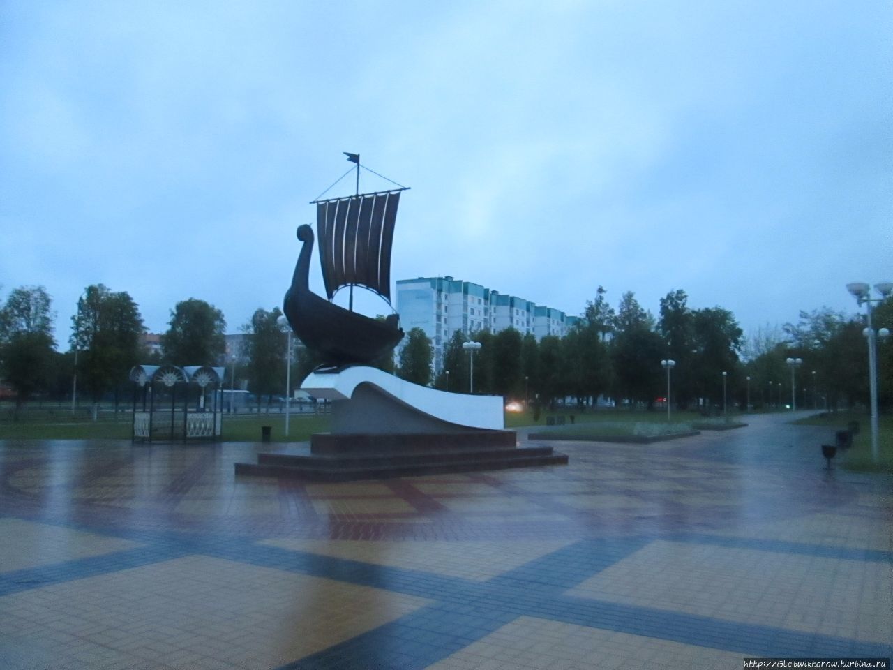 Немного вечернего Жлобина Жлобин, Беларусь