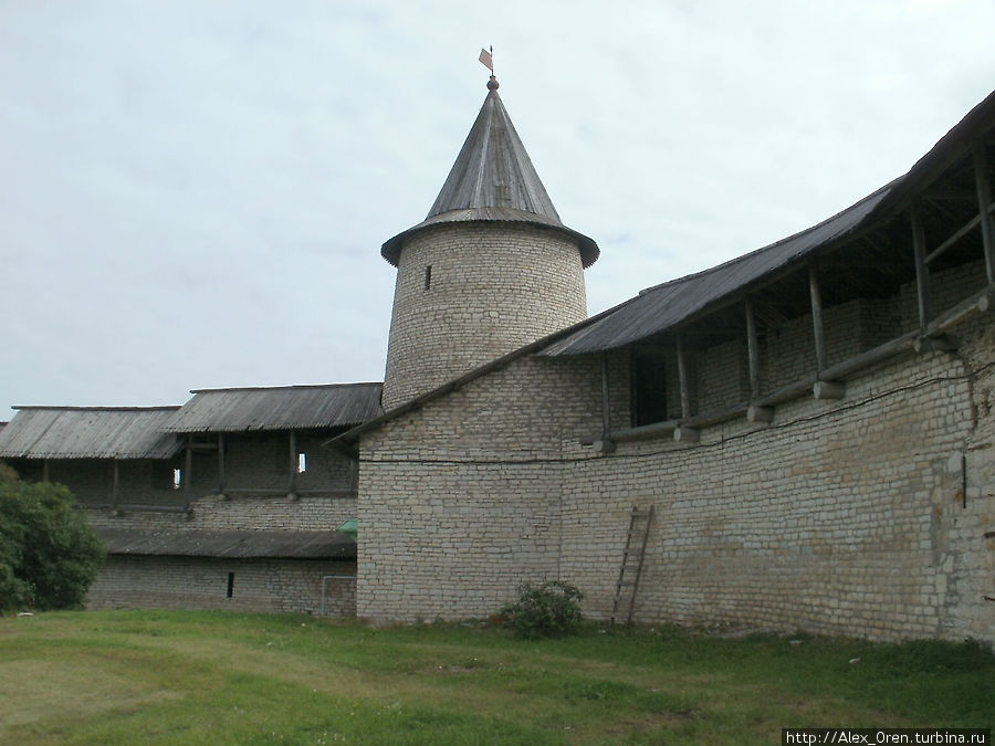 Самая западная русская твердыня Псков, Россия