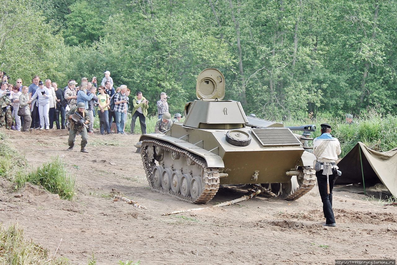 Военно-исторический фестиваль «Бой за переправу» Сосновый Бор, Россия