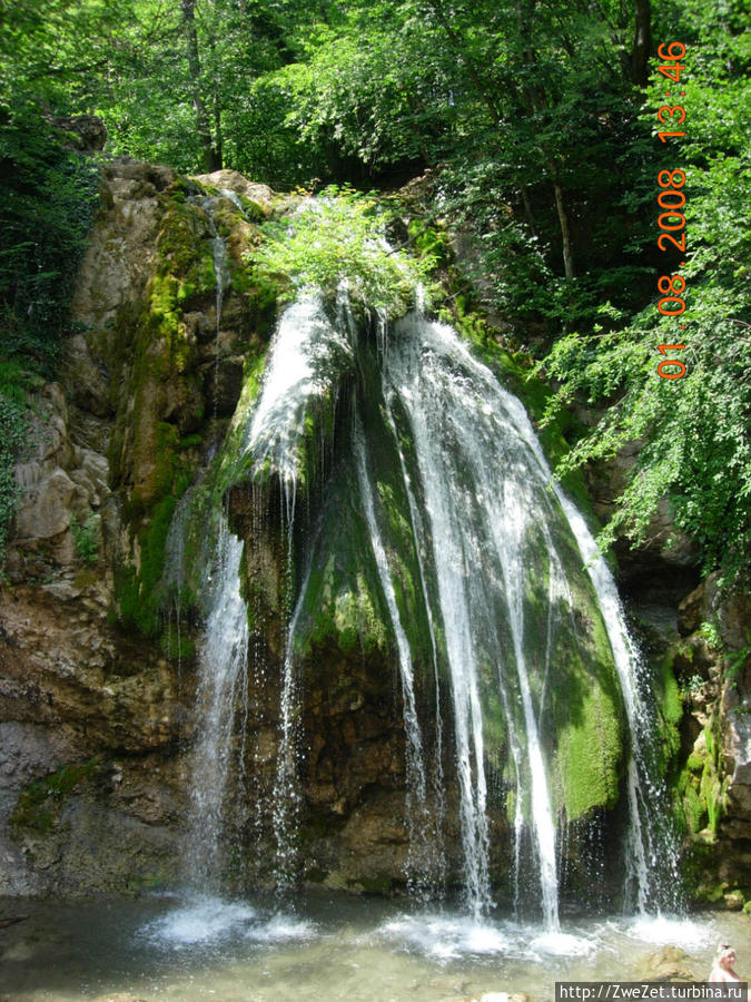 водопад Джур-Джур Республика Крым, Россия