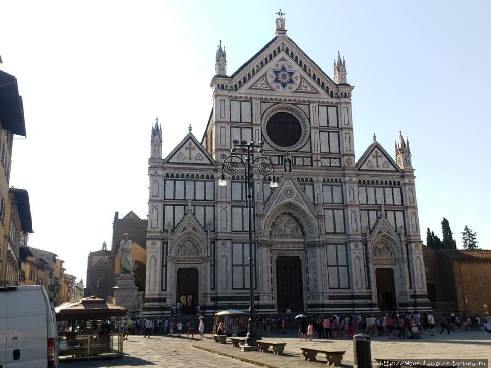 Basilica di Santa Croce: стиль готико ринашиментале Флоренция, Италия