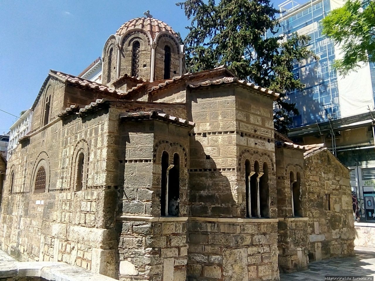 Византийские церкви Афины, Греция