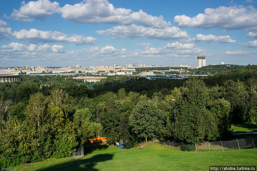 Фуникулер на Воробьевых горах Москва, Россия