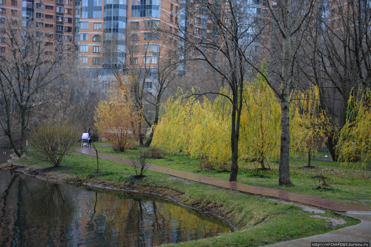 Осень в московском дворике Москва, Россия