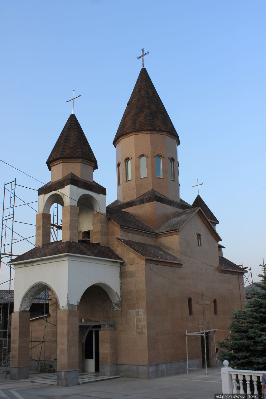Церковь Сруб св. Николая в Новомихайловском Новомихайловский, Россия