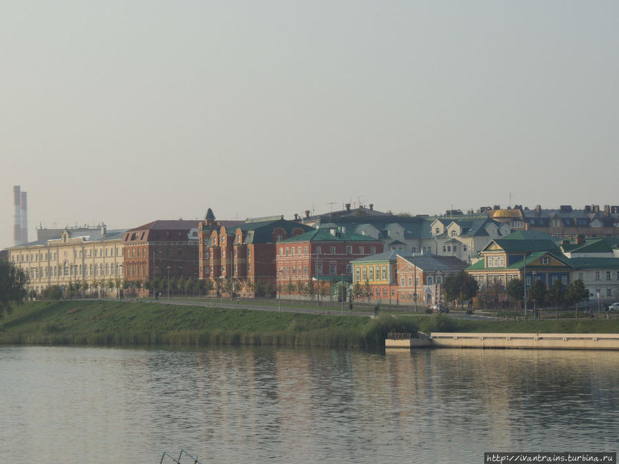 Дома на улице Марджани. Казань, Россия