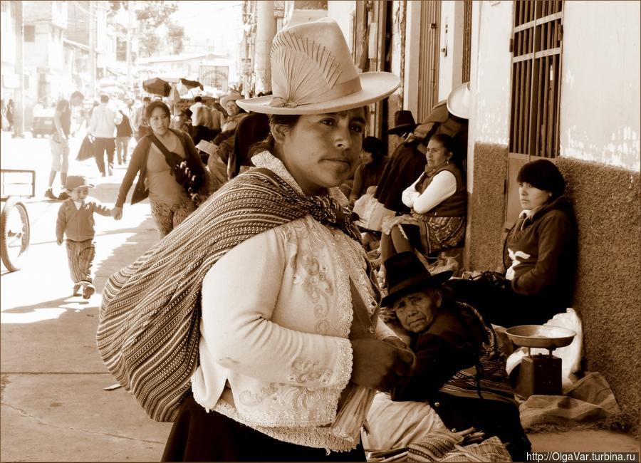 Жительница Уараса Уарас, Перу
