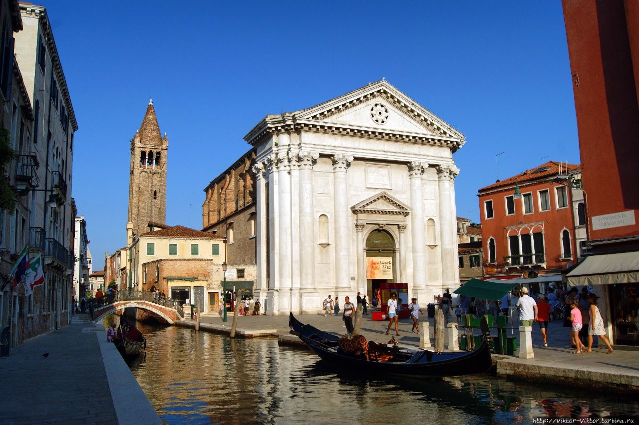 Церковь Святого Варнавы. Chiesa di San Barnaba Венеция, Италия