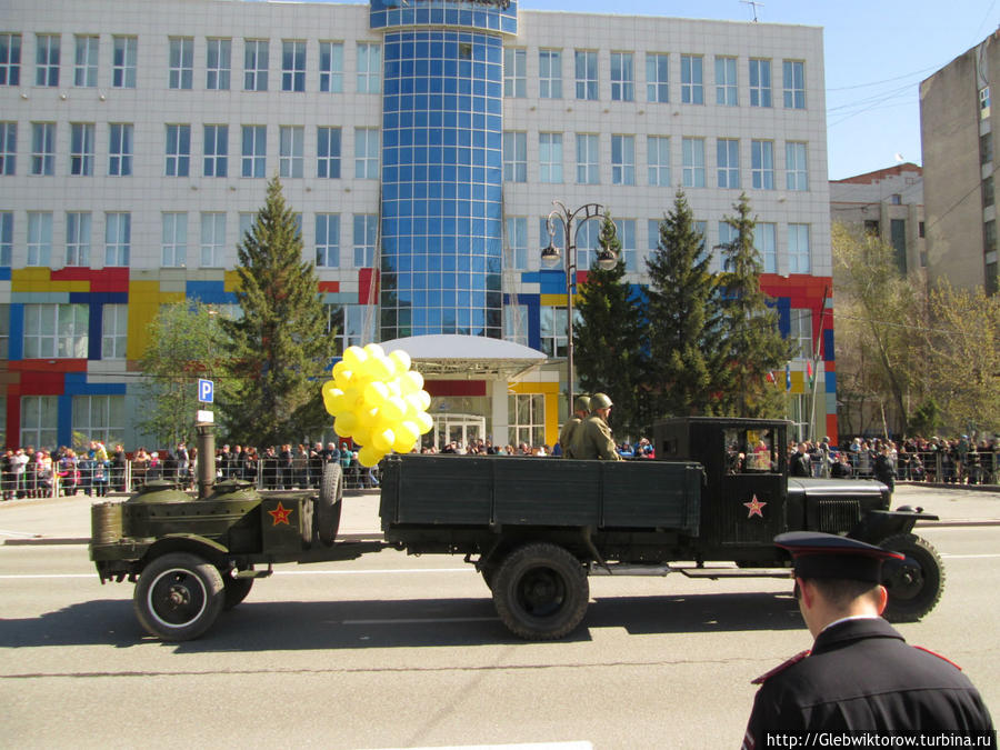 Прогулка по Тюмени в День Победы Тюмень, Россия