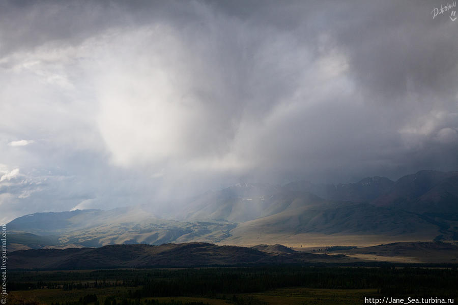 Курайская степь, Курайский хребет Республика Алтай, Россия