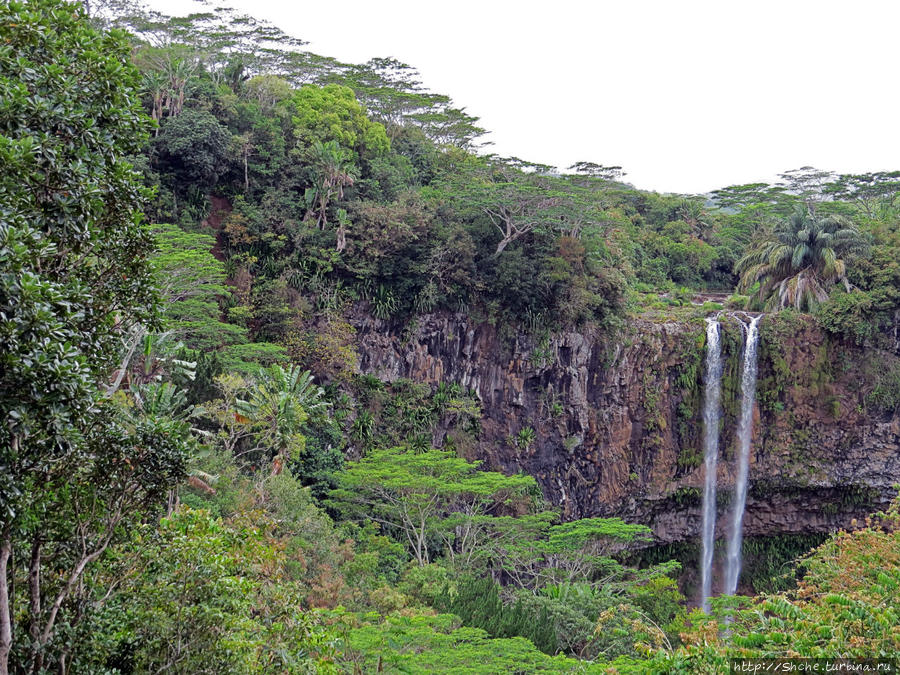 Шамарель водопад Шамарель, Маврикий