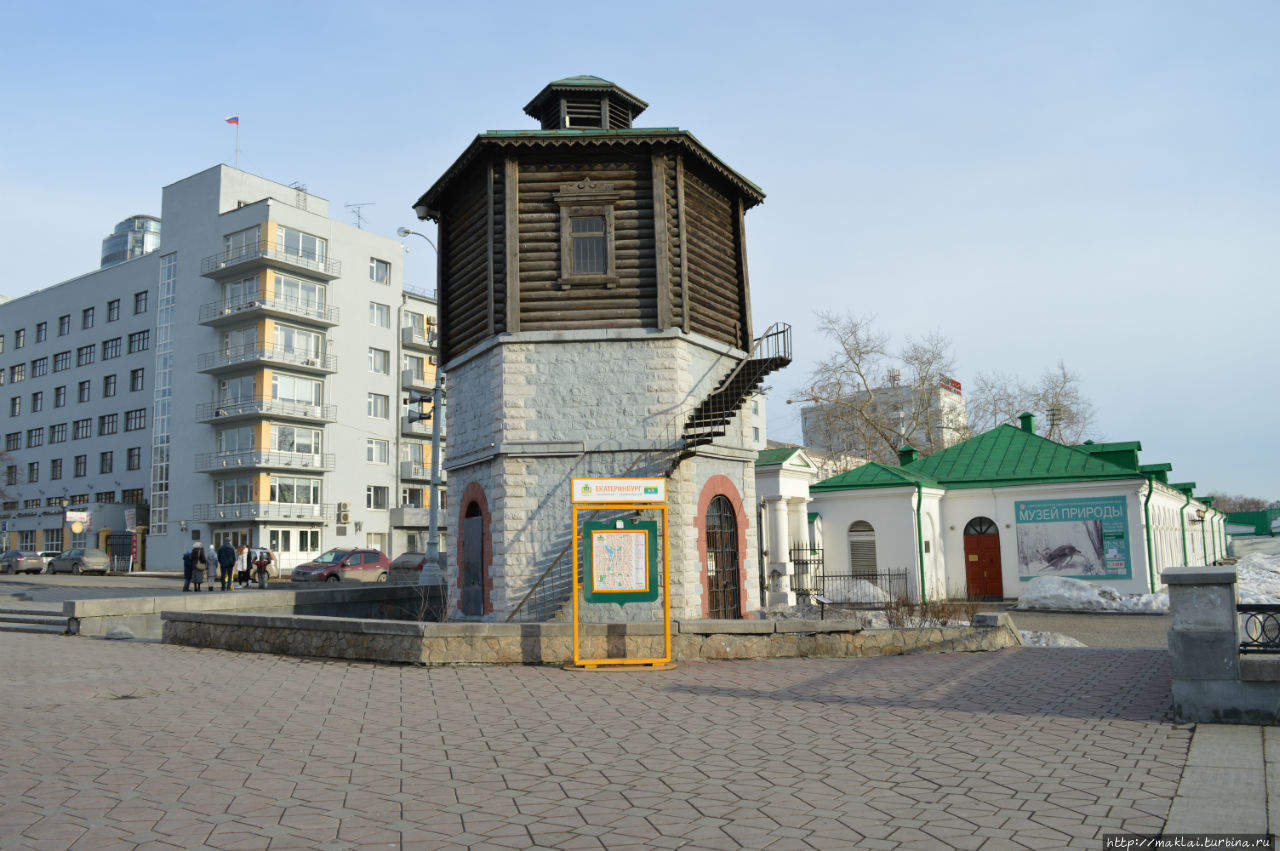 Водонапорная башня Екатеринбург, Россия