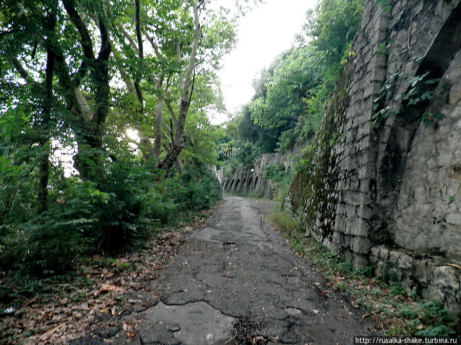 Замок с пластиковыми окнами Гагра, Абхазия