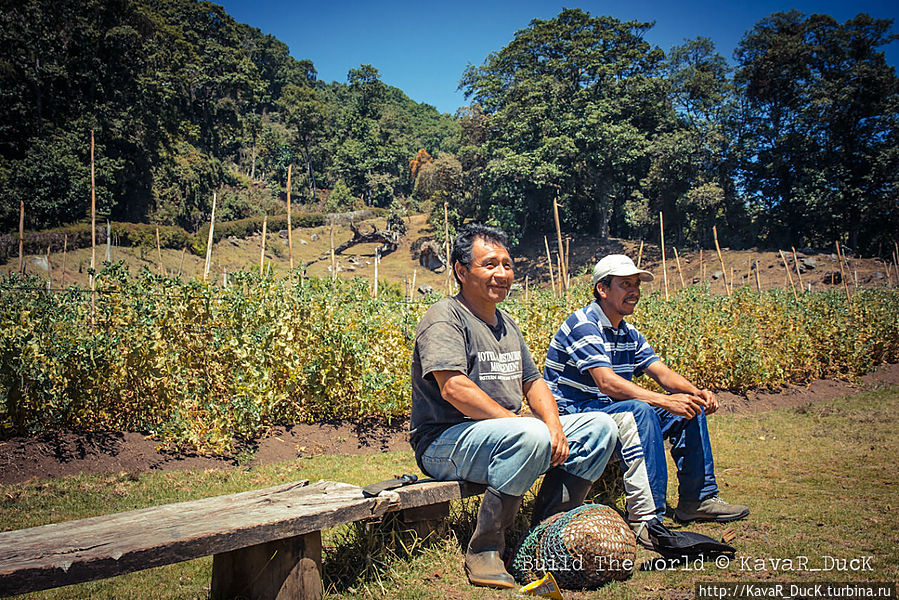 Проводники Санта-Мария-де-Хесус, Гватемала