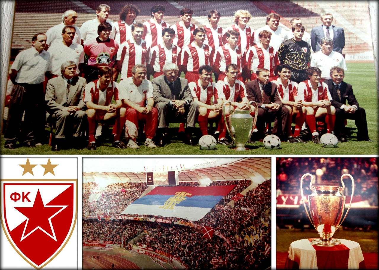 Sport club 1 srbija. Црвена звезда 1991. Црвена звезда Сербия. Сербский клуб Црвена звезда. Музей футбольного клуба.