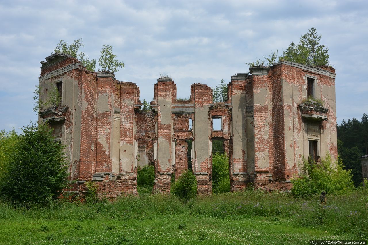Заброшенная усадьба Княжищево / Abandoned manor Knyazhischevo