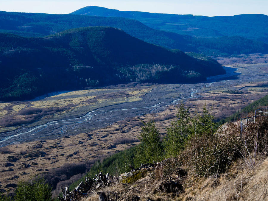 Зима на Сент-Хеленс Ванкувер, CША