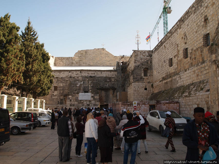 Поездка в Вифлеем и храм Рождества Вифлеем, Палестина