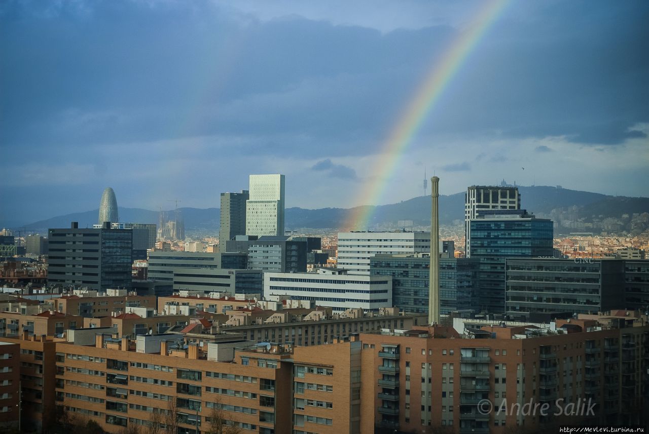 Утренняя Барсело́на,Barcelona Барселона, Испания