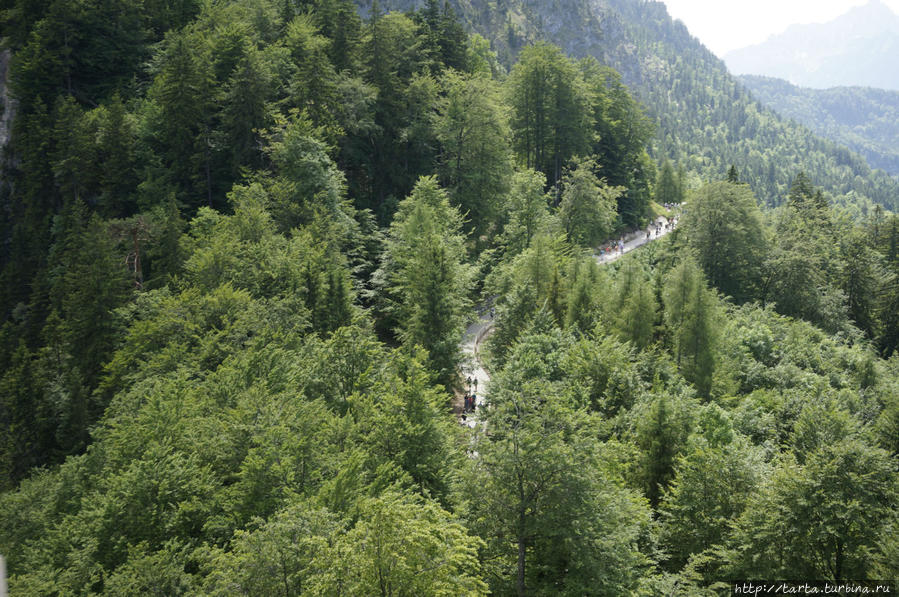 Замок из сказки Земля Бавария, Германия