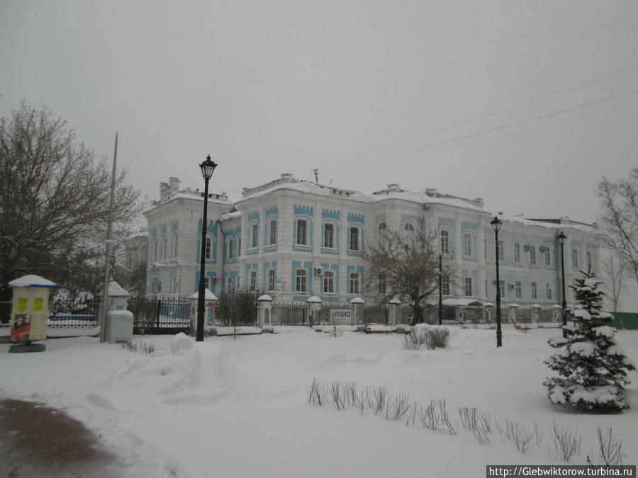 Прогулка по Тюмени в апрельский снегопад Тюмень, Россия