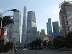 Финансовый и деловой центр Шанхая.