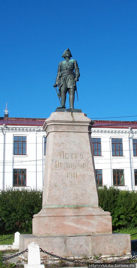 памятник Петру Первому, Архангельск Архангельская область, Россия