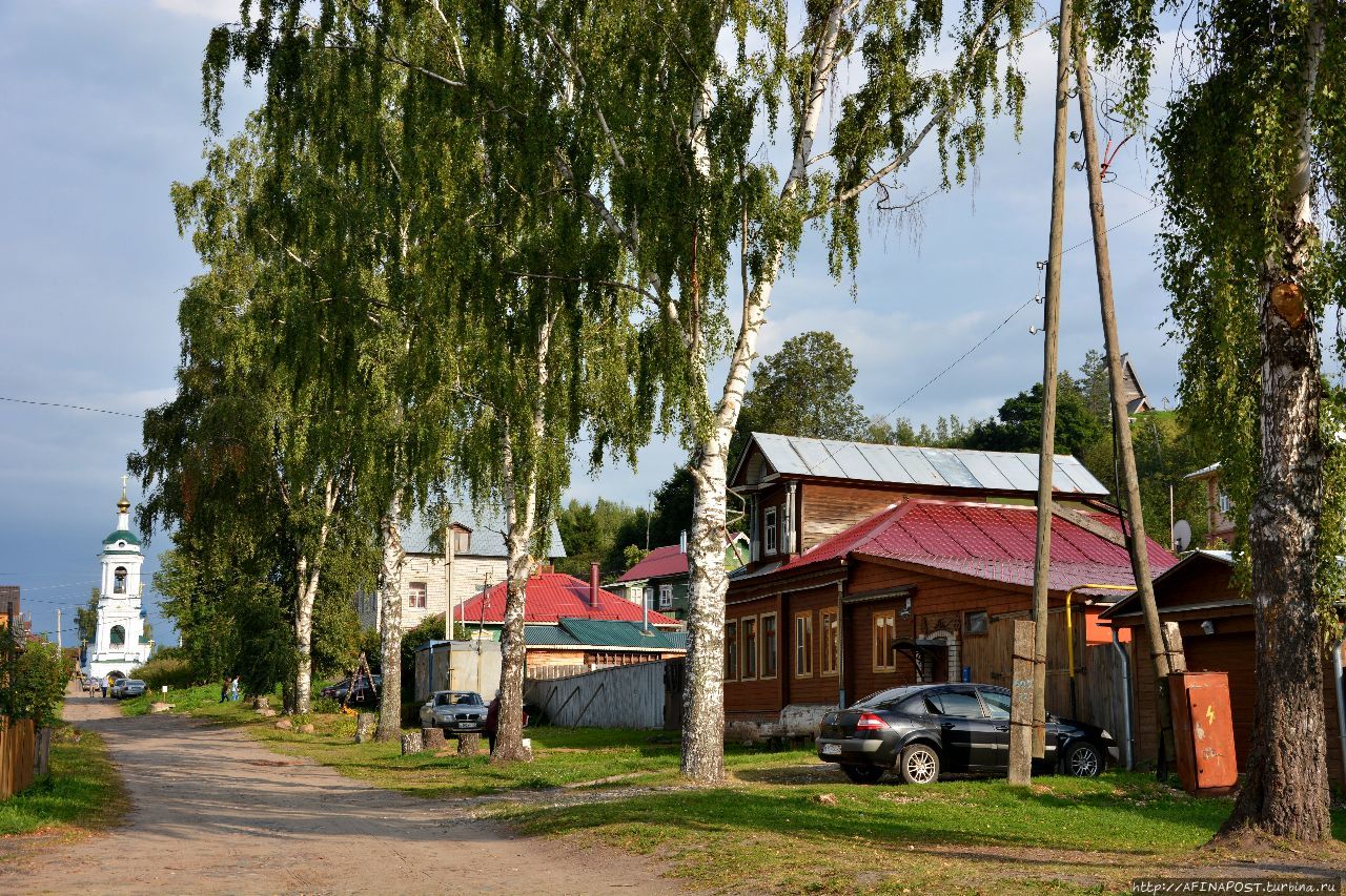 Центр города Плёс Плёс, Россия