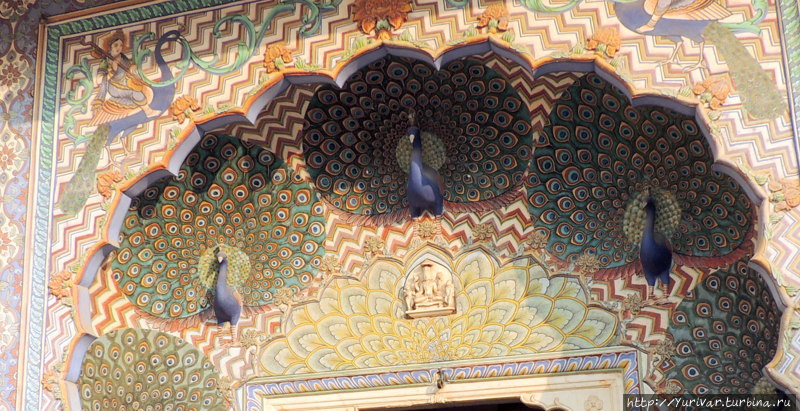Махараджи палас в Джайпуре Джайпур, Индия