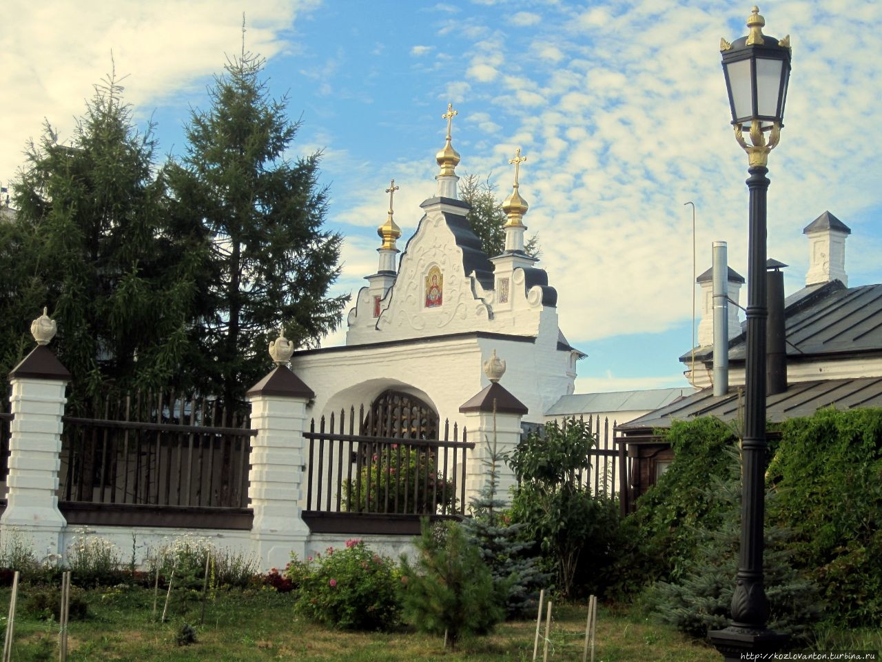 Так выглядят Северные святые ворота внутри Кремля. Тобольск, Россия