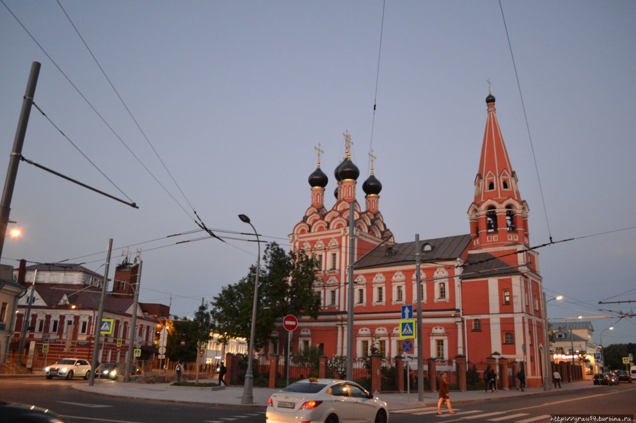 Церковь Николая Чудотворца на Болвановке Москва, Россия