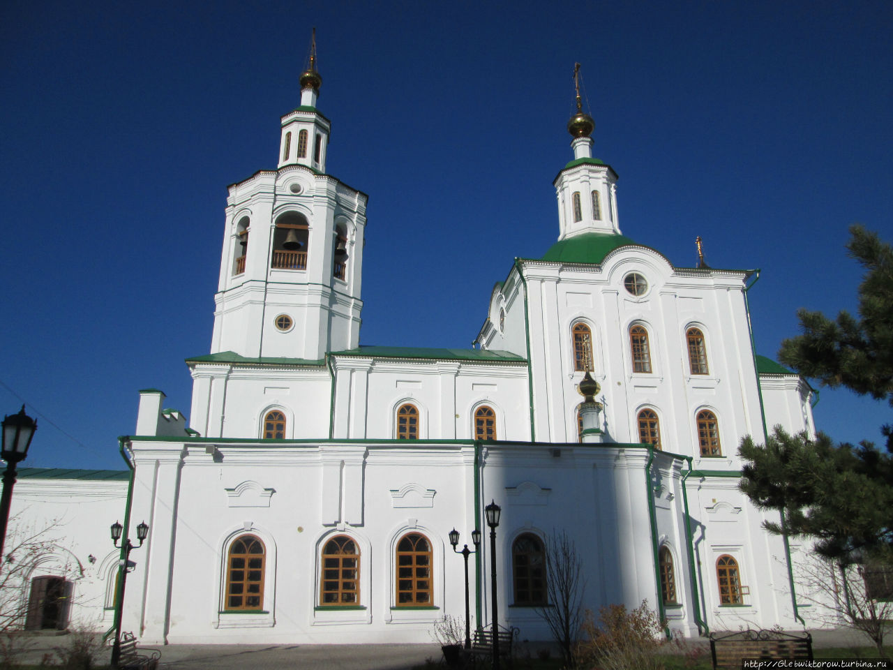 Вознесенско-Георгиевский храм Тюмень, Россия