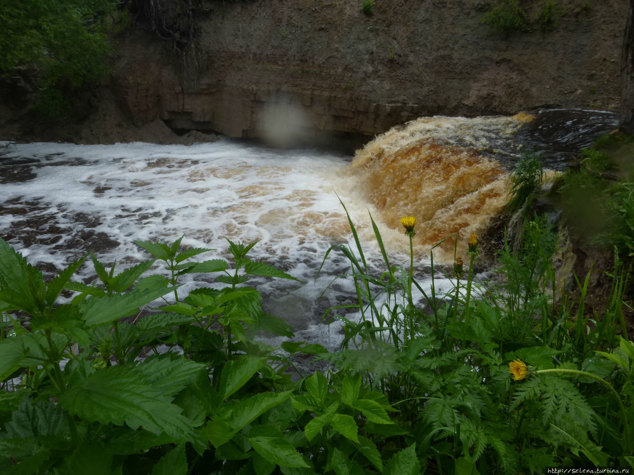 Саблинский водопад Ульяновка, Россия