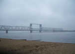Самый северный в мире разводной мост (Архангельск)