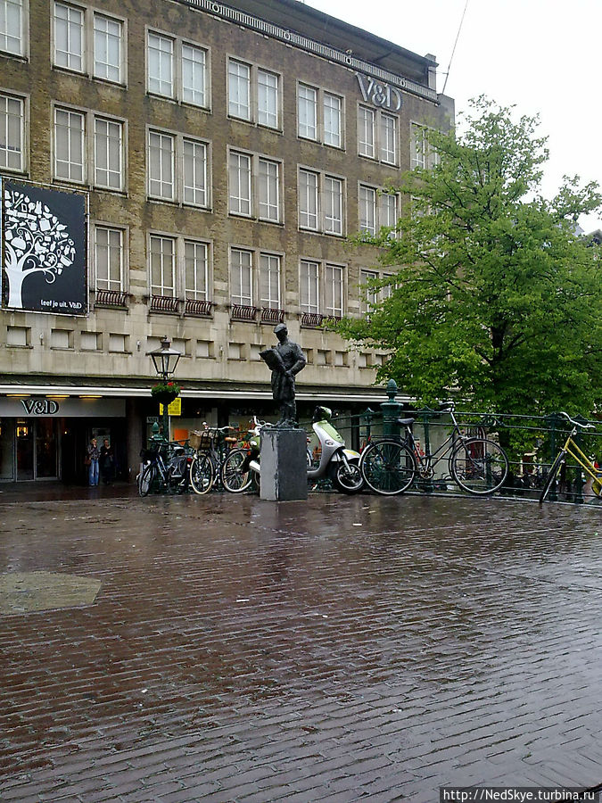 Университетский городок в стиле голандских художников Лейден, Нидерланды