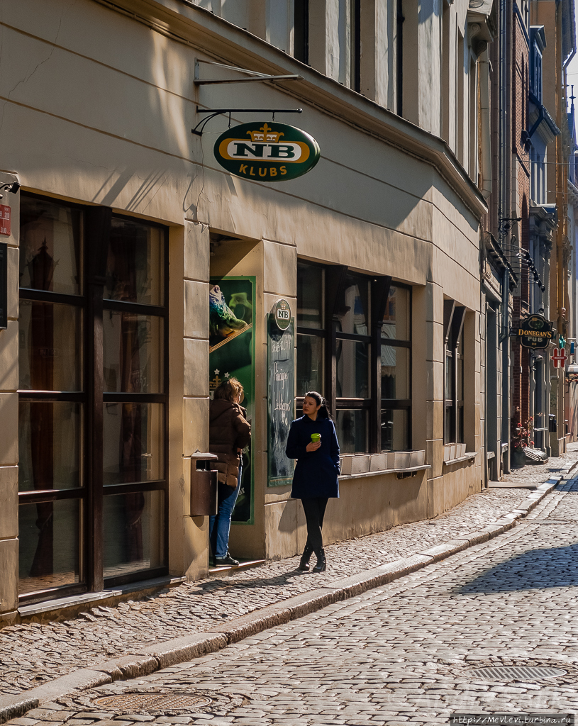 Весна в Старой Риге Рига, Латвия