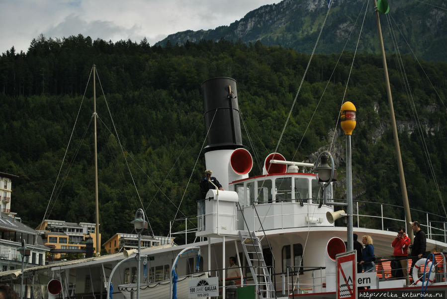 Капитанский мостик корабля Галлия Люцерн, Швейцария