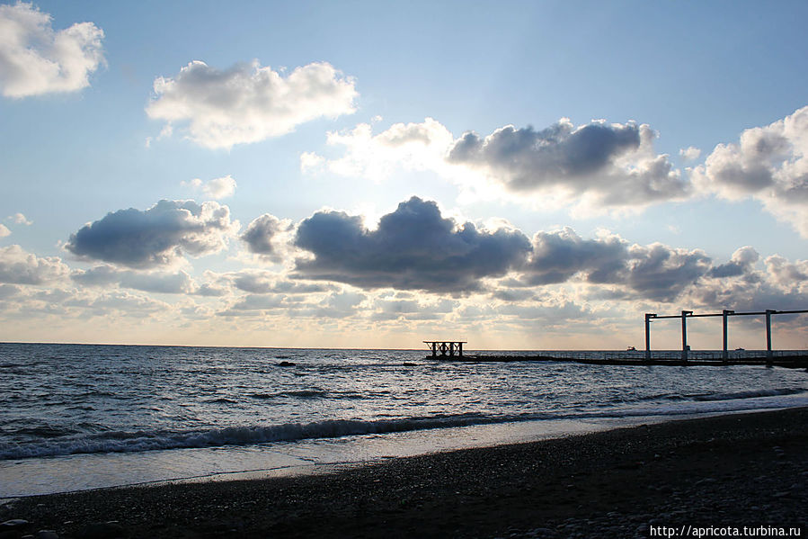 за чашечкой чая на пляже... — необходимый атрибут возле моря