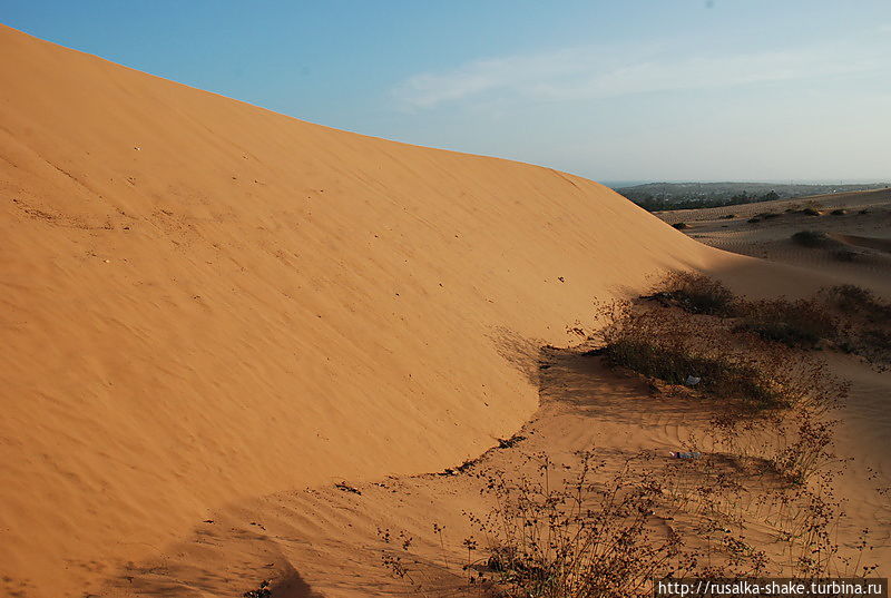 Пунктиры на песке Муй-Не, Вьетнам
