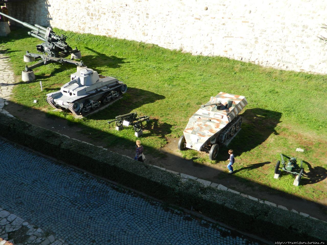 Стоявшие на вооружении югославской армии и трофейные танки в военном музее Белграда Белград, Сербия
