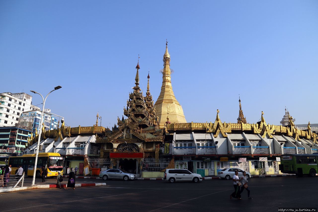 Пагода Суле Янгон, Мьянма