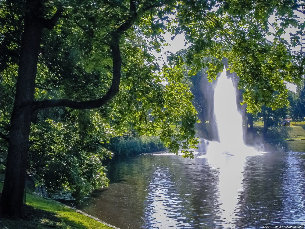 Прогулка в Старой Риге в августе Рига, Латвия