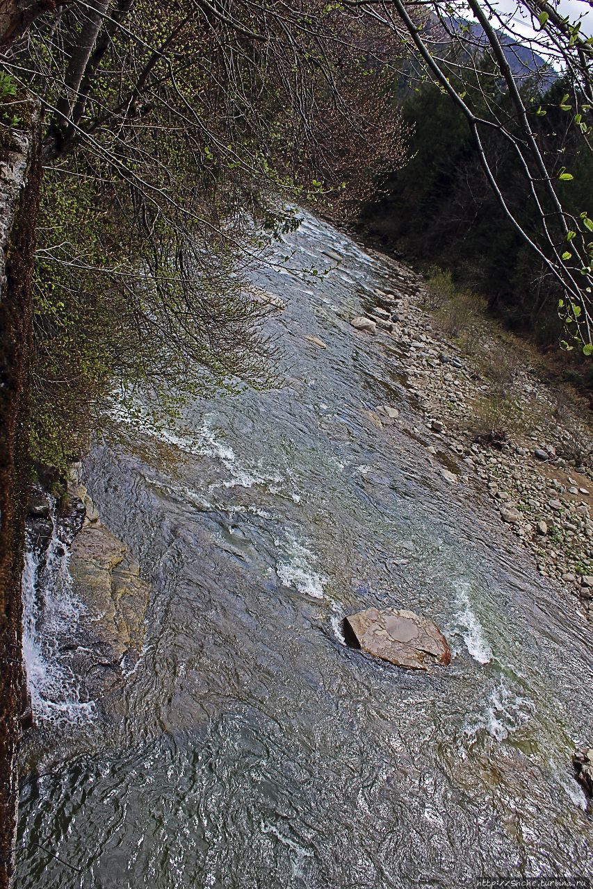 водопад Подлески, Украина