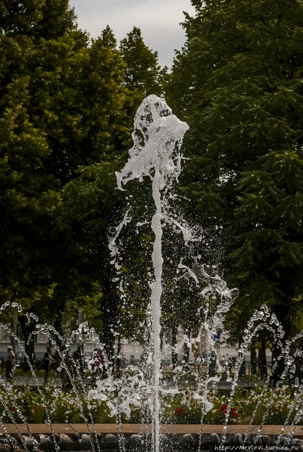 Магия бурлящей воды Рига, Латвия