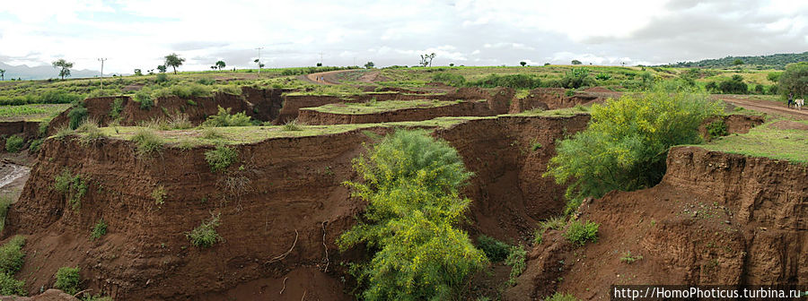 География рифтовой долины: земля консо Консо, Эфиопия